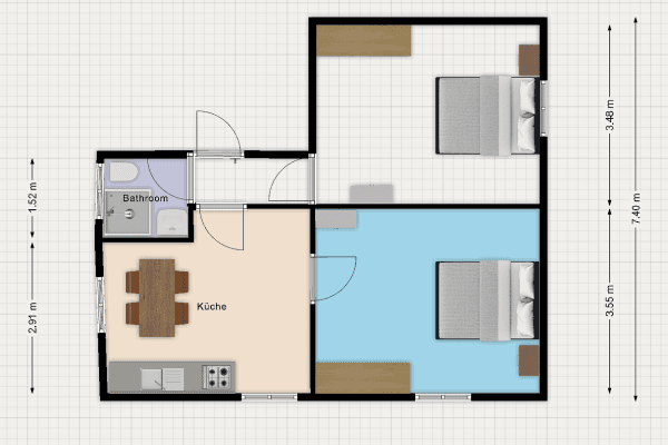 2 bedroom flat to rent, 50 m², Grenzach-Wyhlen 2 bedroom flat to rent, 50 m², Grenzach-Wyhlen