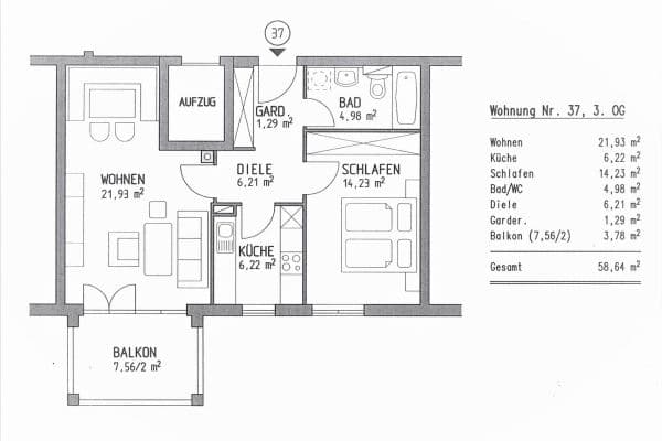 2 bedroom flat to rent, 59 m², Remboldstr. 1a, Augsburg, Bavaria 2 bedroom flat to rent, 59 m², Remboldstr. 1a, Augsburg, Bavaria