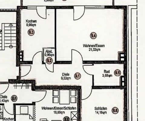 2 bedroom flat to rent, 63 m², Poststr. 7, Bottrop 2 bedroom flat to rent, 63 m², Poststr. 7, Bottrop
