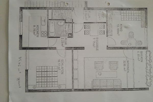 2 bedroom with open-plan kitchen flat for sale, 86 m², Nürnberg, Bavaria 2 bedroom with open-plan kitchen flat for sale, 86 m², Nürnberg, Bavaria