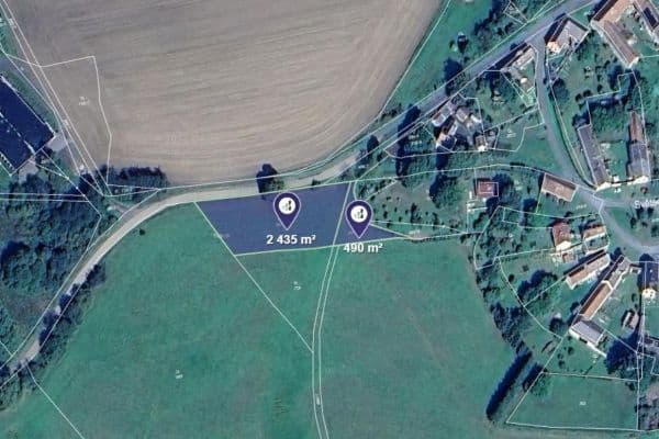 plot for sale, 98,428 m², Bezvěrov plot for sale, 98,428 m², Bezvěrov