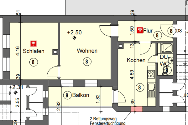 2 bedroom flat to rent, 59 m², Joliot-Curie-Str. 10, Gera 2 bedroom flat to rent, 59 m², Joliot-Curie-Str. 10, Gera
