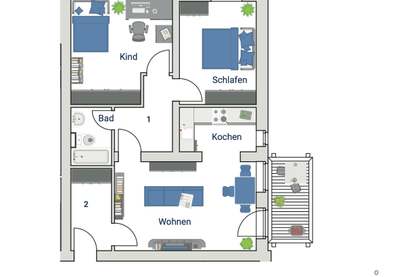 3 bedroom flat to rent, 70 m², Thamsbrücker Str. 50 b, Bad Langensalza, Thuringia 3 bedroom flat to rent, 70 m², Thamsbrücker Str. 50 b, Bad Langensalza, Thuringia