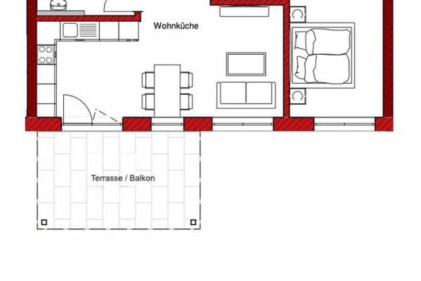 2 bedroom flat to rent, 62 m², Buchhausener Str. 9, Schierling 2 bedroom flat to rent, 62 m², Buchhausener Str. 9, Schierling