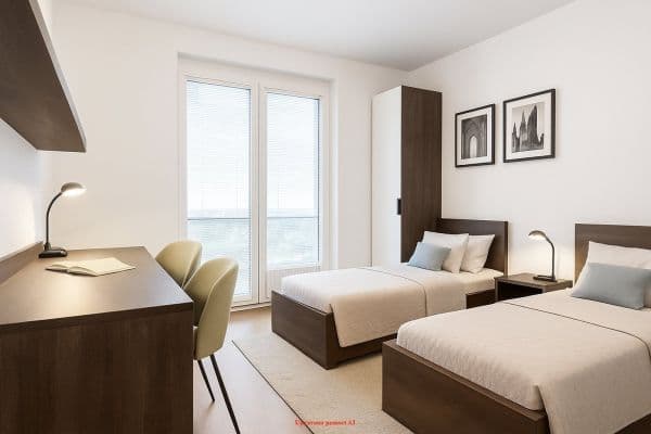 2 bedroom flat to rent, 46 m², Magisterská, 2 bedroom flat to rent, 46 m², Magisterská,