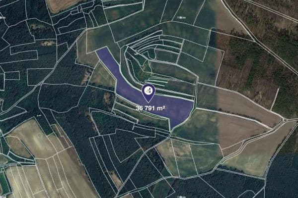 plot for sale, 78,082 m², Štětí plot for sale, 78,082 m², Štětí