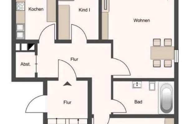 3 bedroom flat to rent, 89 m², Uttenreuth 3 bedroom flat to rent, 89 m², Uttenreuth