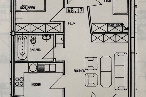 3 bedroom flat to rent, 65 m², Untere Augasse 39, Pforzheim 3 bedroom flat to rent, 65 m², Untere Augasse 39, Pforzheim
