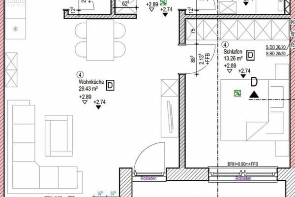 2 bedroom flat to rent, 58 m², Ergoldsbach 2 bedroom flat to rent, 58 m², Ergoldsbach