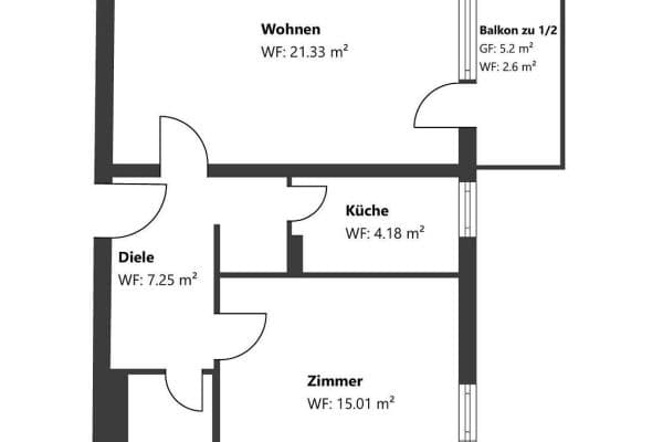 2 bedroom flat for sale, 54 m², München, Bavaria 2 bedroom flat for sale, 54 m², München, Bavaria