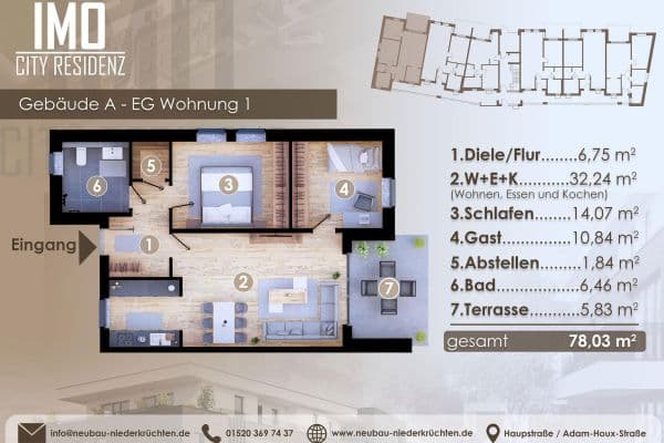 3 bedroom flat for sale, 79 m², Hauptstraße 10, Niederkrüchten, North Rhine-Westphalia 3 bedroom flat for sale, 79 m², Hauptstraße 10, Niederkrüchten, North Rhine-Westphalia