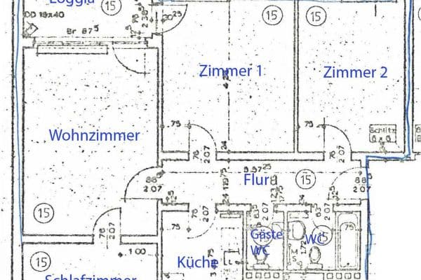 4 bedroom flat to rent, 88 m², Tegeler Plate 15, Bremen, Bremen 4 bedroom flat to rent, 88 m², Tegeler Plate 15, Bremen, Bremen