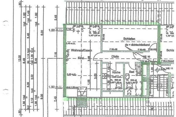 1 bedroom with open-plan kitchen flat to rent, 53 m², Duisburg 1 bedroom with open-plan kitchen flat to rent, 53 m², Duisburg