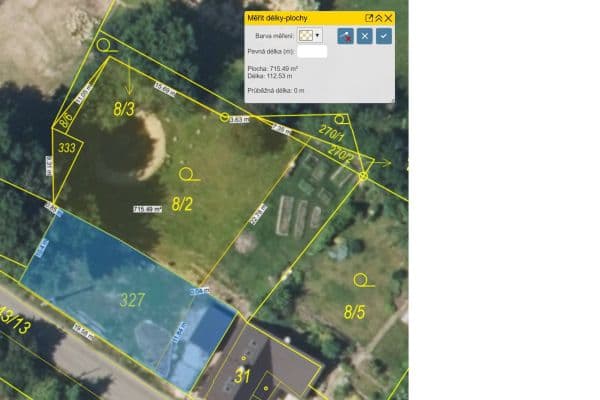 plot for sale, 700 m², Katusice plot for sale, 700 m², Katusice