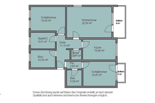 4 bedroom flat for sale, 129 m², Forststr. 24, Rosenheim, Bavaria 4 bedroom flat for sale, 129 m², Forststr. 24, Rosenheim, Bavaria