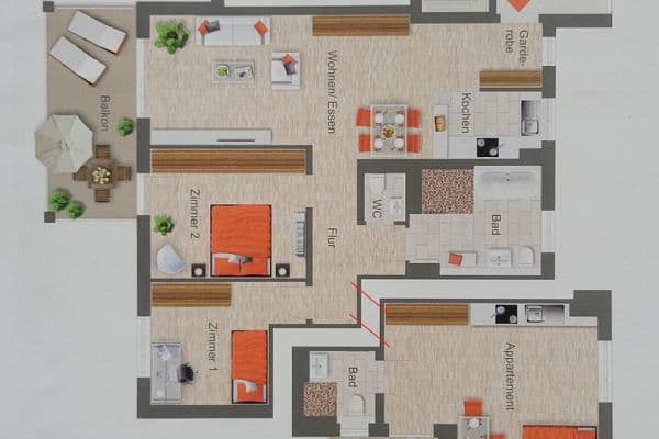 3 bedroom flat for sale, 90 m², Inntalstraße 8, Brannenburg, Bavaria 3 bedroom flat for sale, 90 m², Inntalstraße 8, Brannenburg, Bavaria