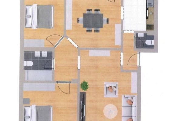 4 bedroom flat to rent, 107 m², Übach-Palenberg 4 bedroom flat to rent, 107 m², Übach-Palenberg