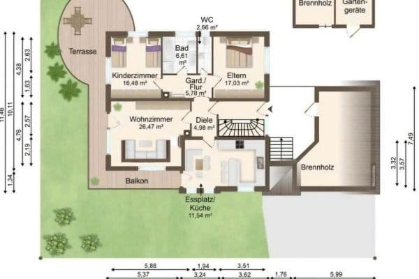 3 bedroom flat to rent, 105 m², Tuttlingen 3 bedroom flat to rent, 105 m², Tuttlingen